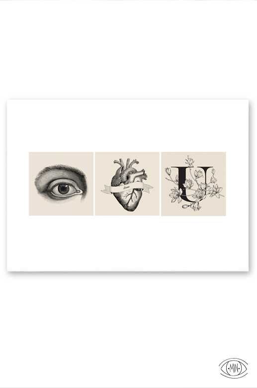 Eye Love You - Plakat A3