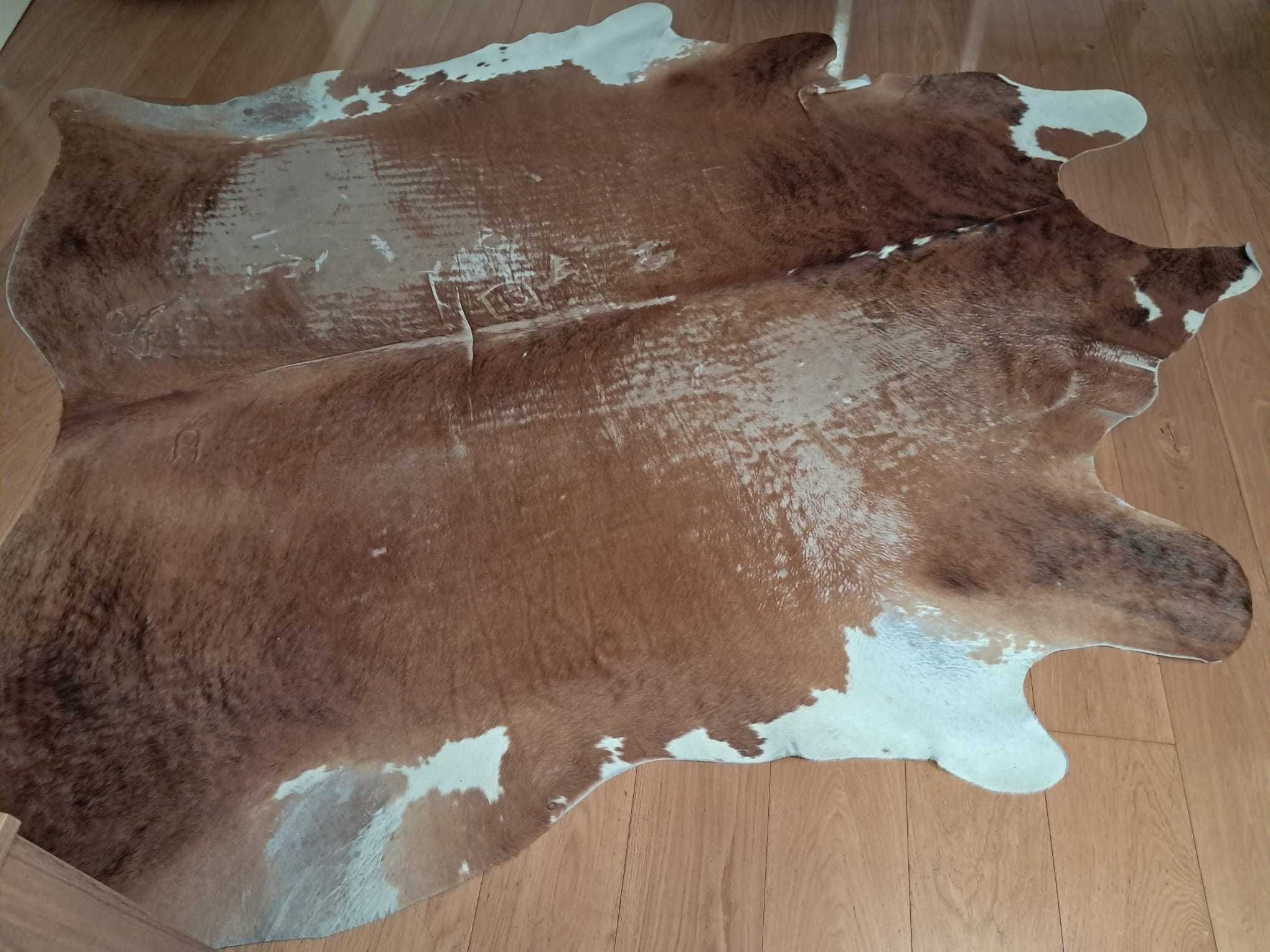 Tapete pele de vaca genuína Ikea original grande
