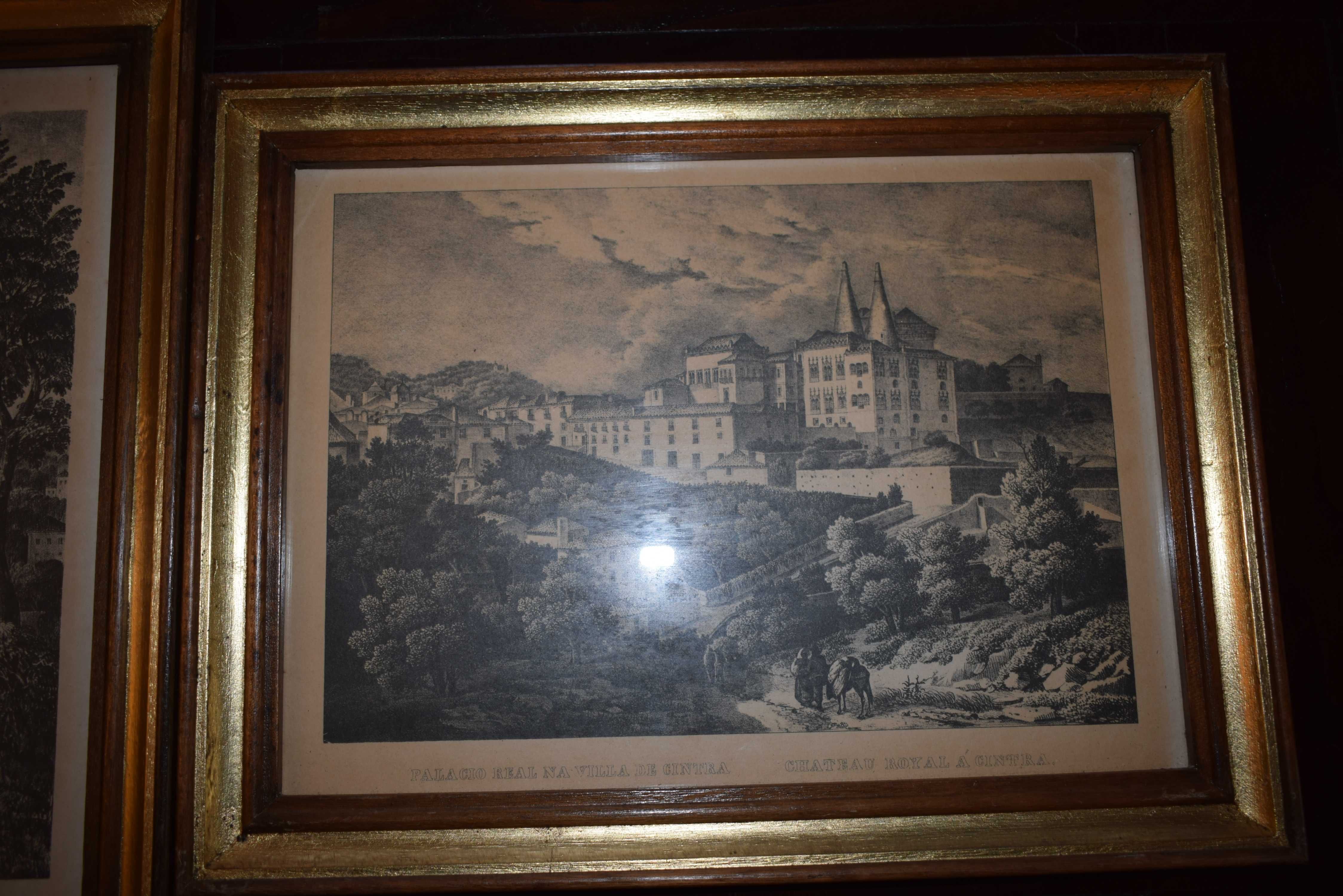 Par de gravuras Sintra