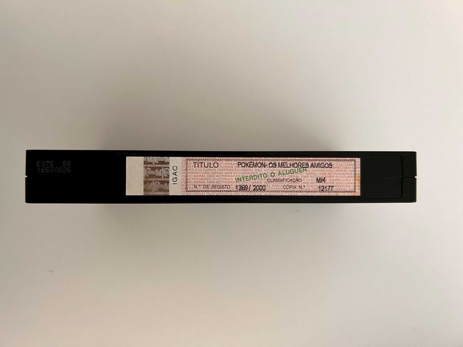 VHS Pokemon 4 Os Melhores Amigos 2000