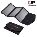 Allpowers 21w 18v -портативная складная солнечная панель! Зарядка авто