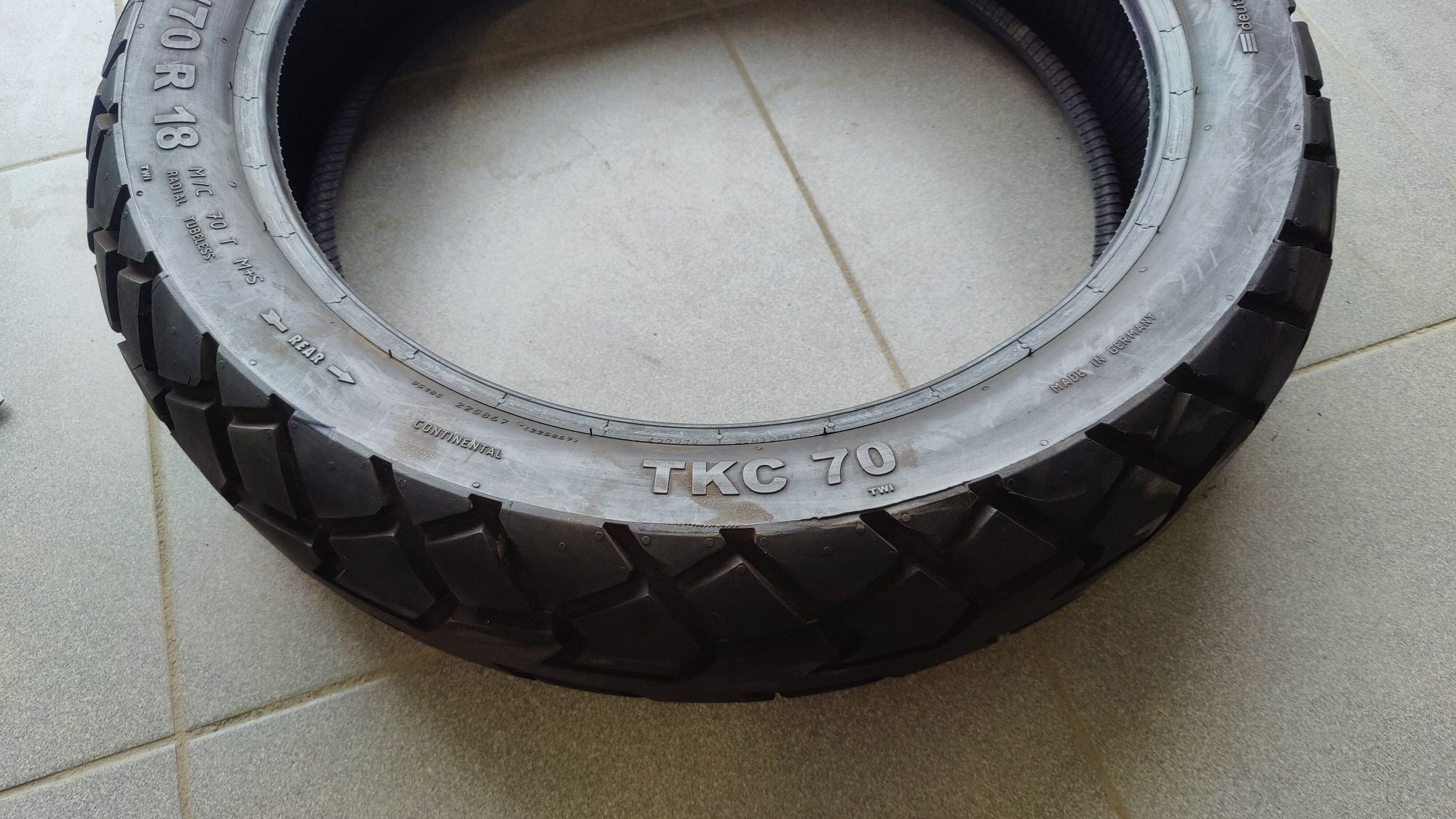 Мотошина Continental TKC-70 150/70 r18