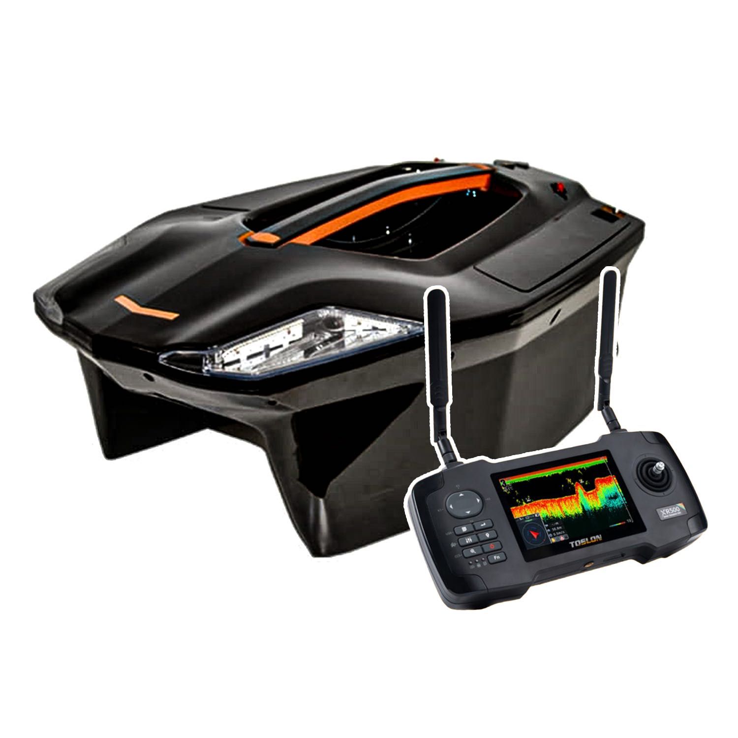 Toslon XBOAT 730 + XR500 – GPS, Sonar, Autopilot – Łódka zanętowa