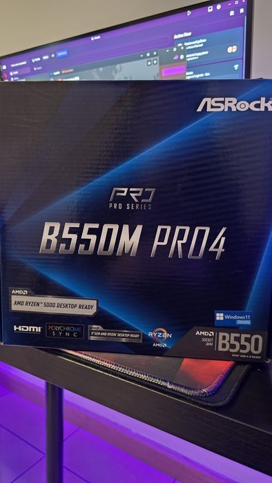 Motherboard Asrock B550M Pro4