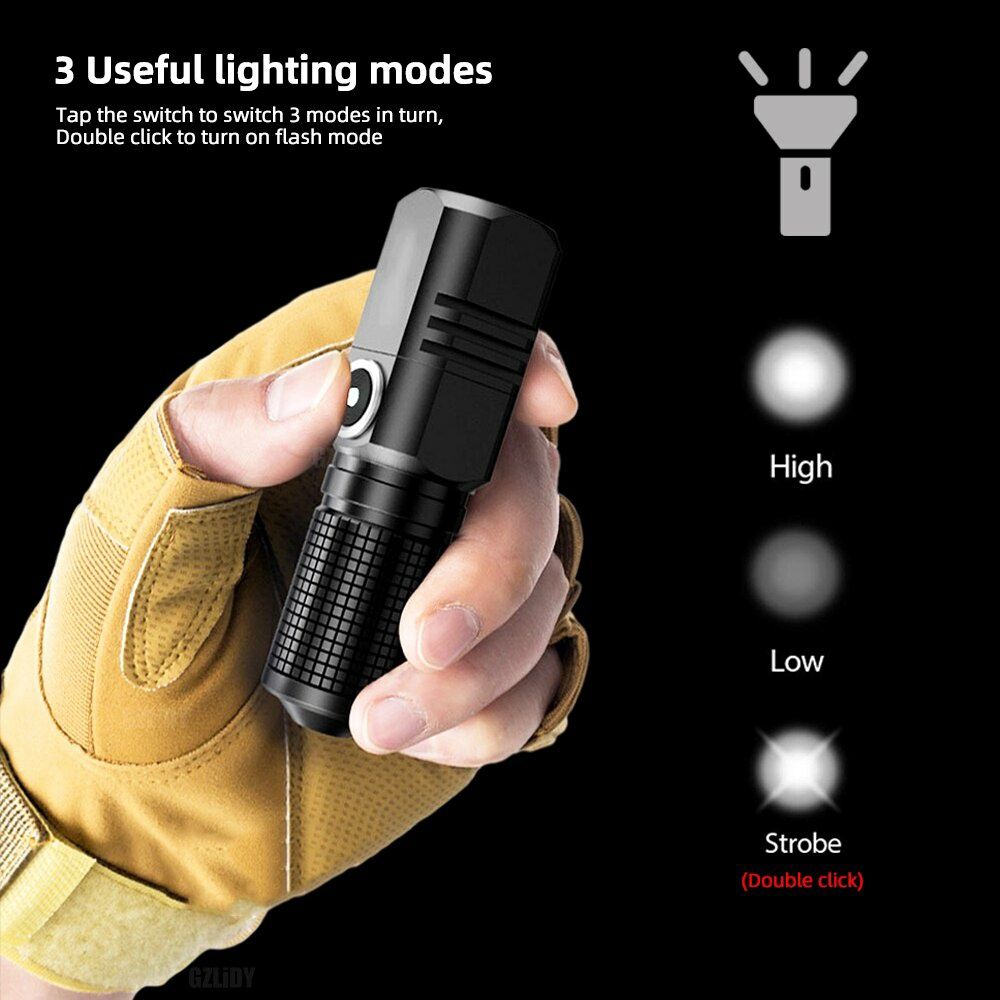 Світодіодний USB ліхтарик/светодиодный фонарик