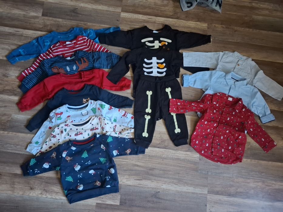 Ubranka świąteczno-hallowenowe dla chłopca 68-80