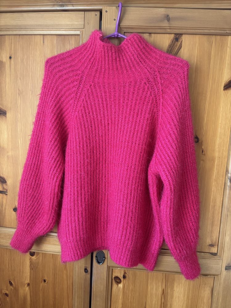 Sweter fuksja r.uniwersalny