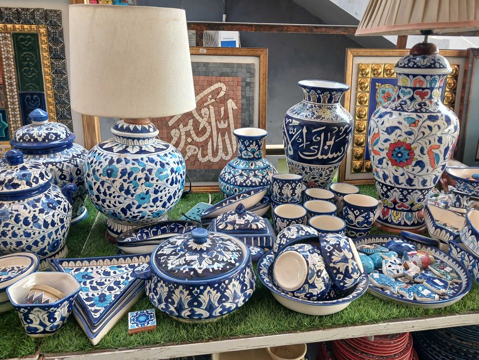 Декоративная посуда из керамики, производство Пакистан восточный стиль