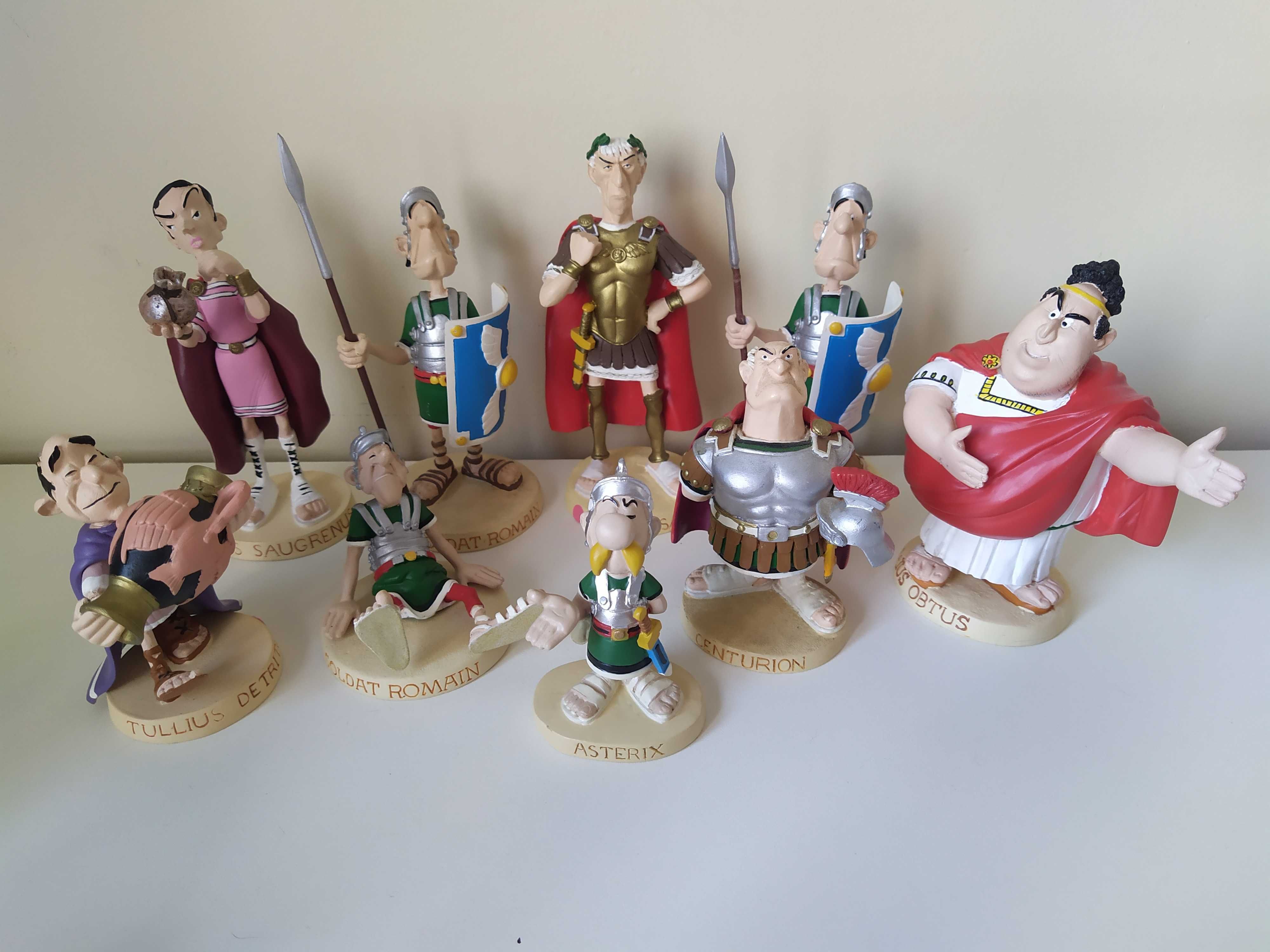 SOLDADO ROMANO 2, figura de coleção ASTERIX, o Gaulês, em resina