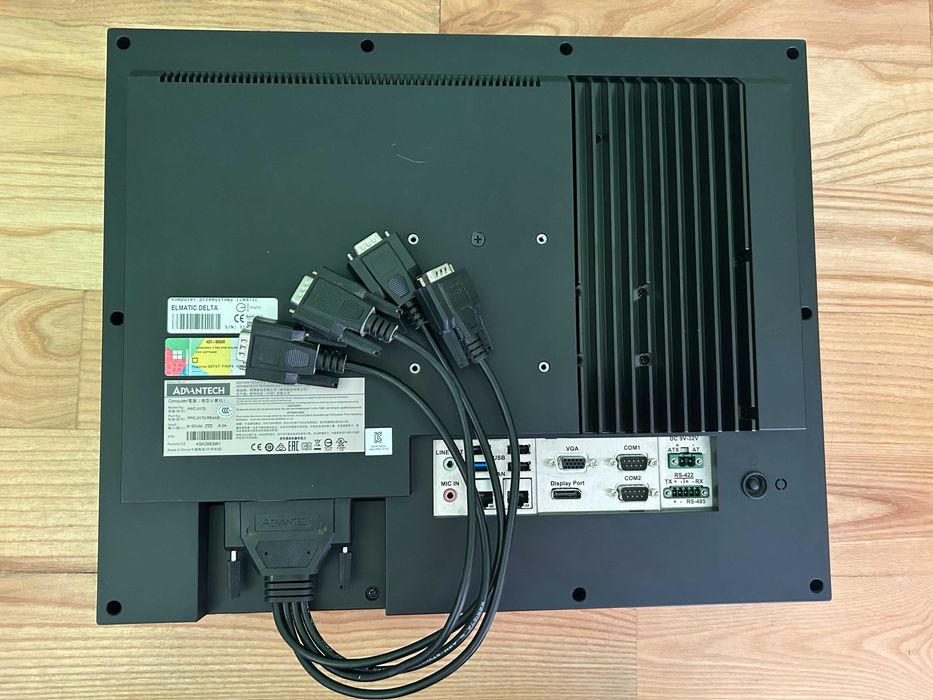 Komputer Panelowy Przemysłowy Advantech PPC-3170 RE4AE Sprawny.