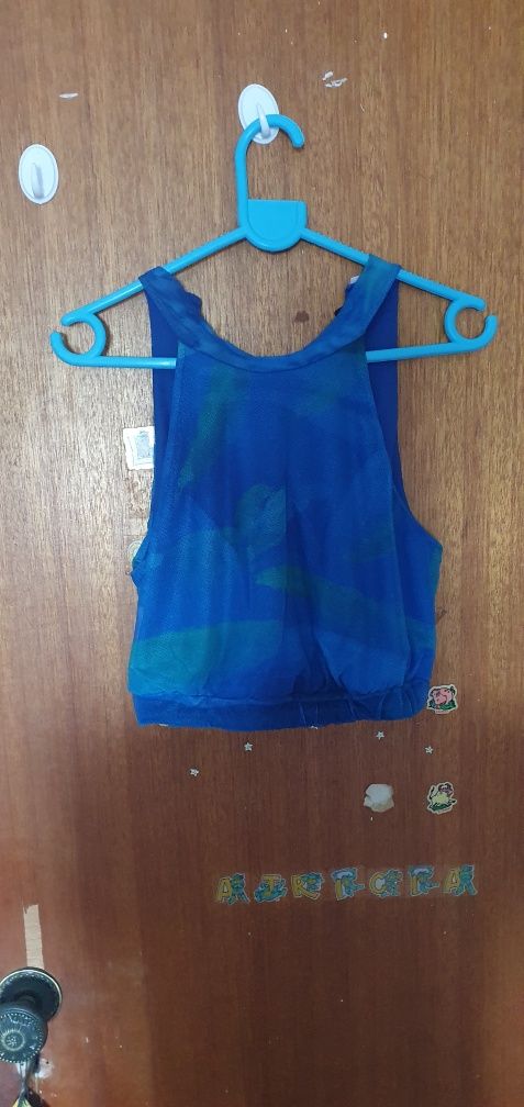 Conjunto top e saia comprida