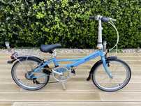 Bicicleta Dobrável DAHON azul clara