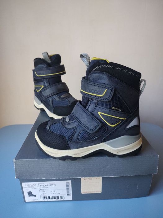 Зимові Ecco 27p черевики ботинки чоботи хайтопи сапоги