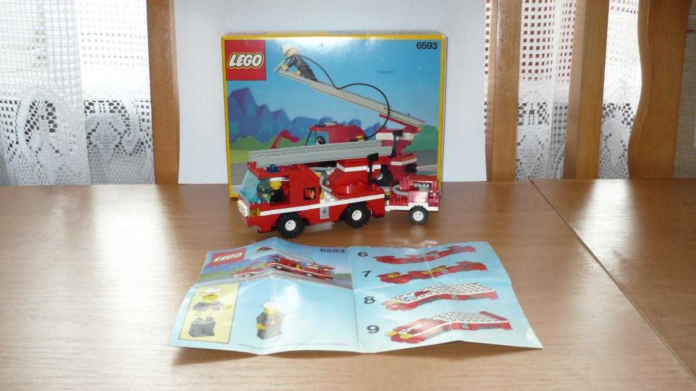 Klocki LEGO® 6593 Town - Blaze Battler 1991r. Kompletność 100% BOX