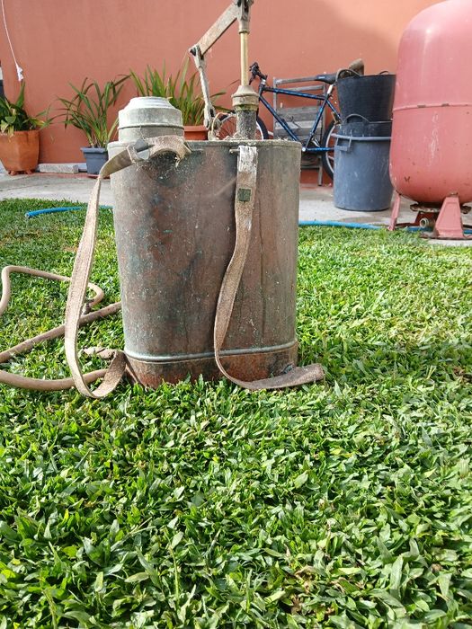 Maquina  de sulfato  toda em cobre a funcionar