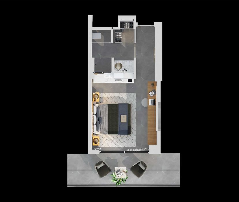 ДИСТАНЦІЙНЕ ОФОРМЛЕННЯ! Квартира студія, квартира 32 м2