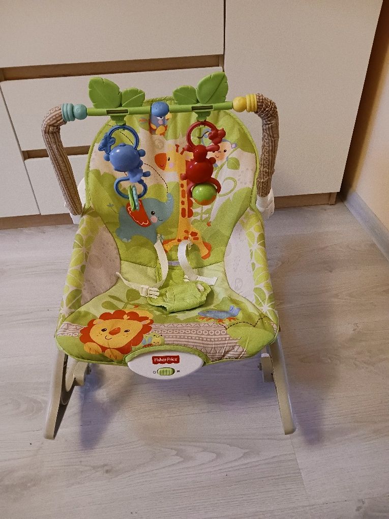 Bujaczek leżaczek Fisher price