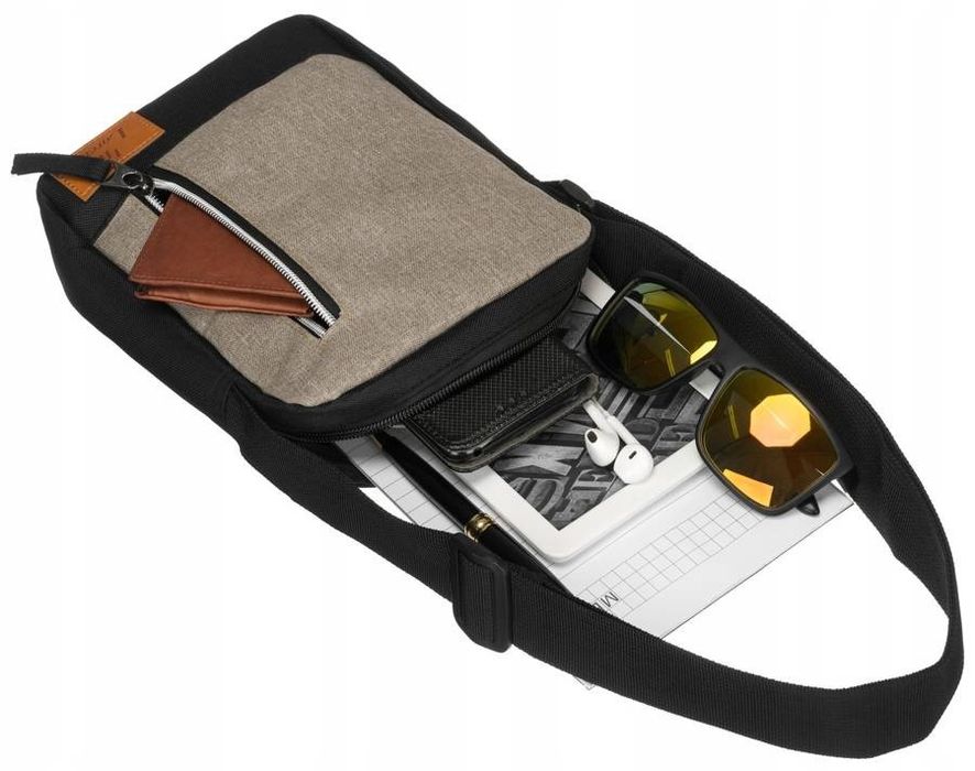 męska saszetka-listonoszka na ramię - lorenti