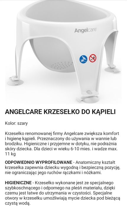 Krzesełko do kąpieli
