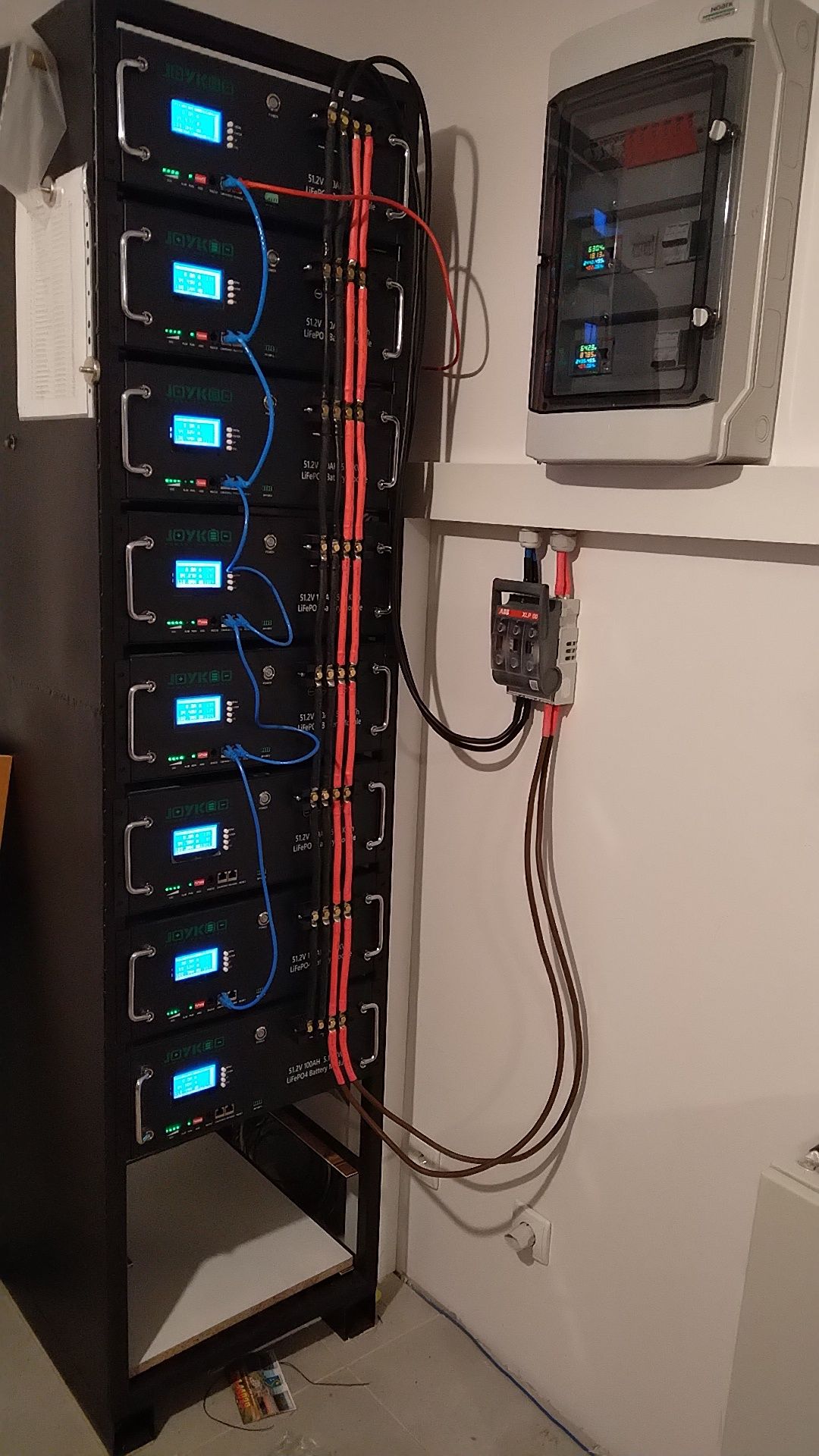 Lifepo4 Akumulator w wersji rack 51,2V 100Ah 5,12kwh