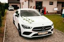 Mercedes CLA, samochód auto do ślubu