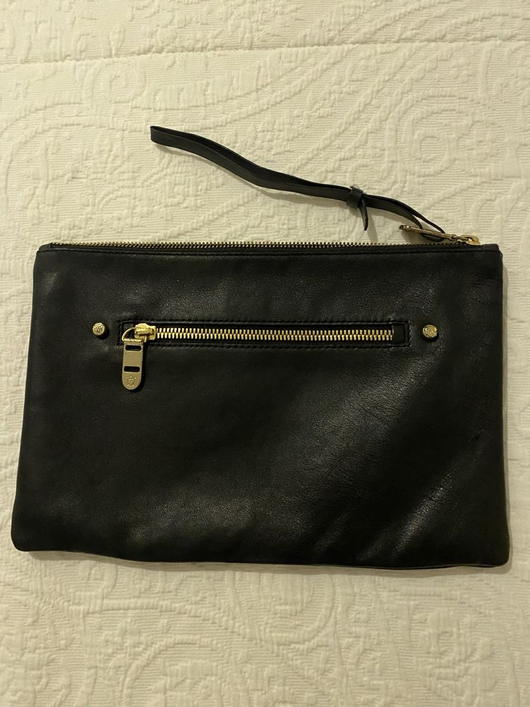 Carteira/clutch em pele, MassimoDutti