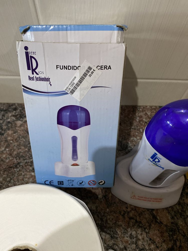 Maquina de depilação a cera