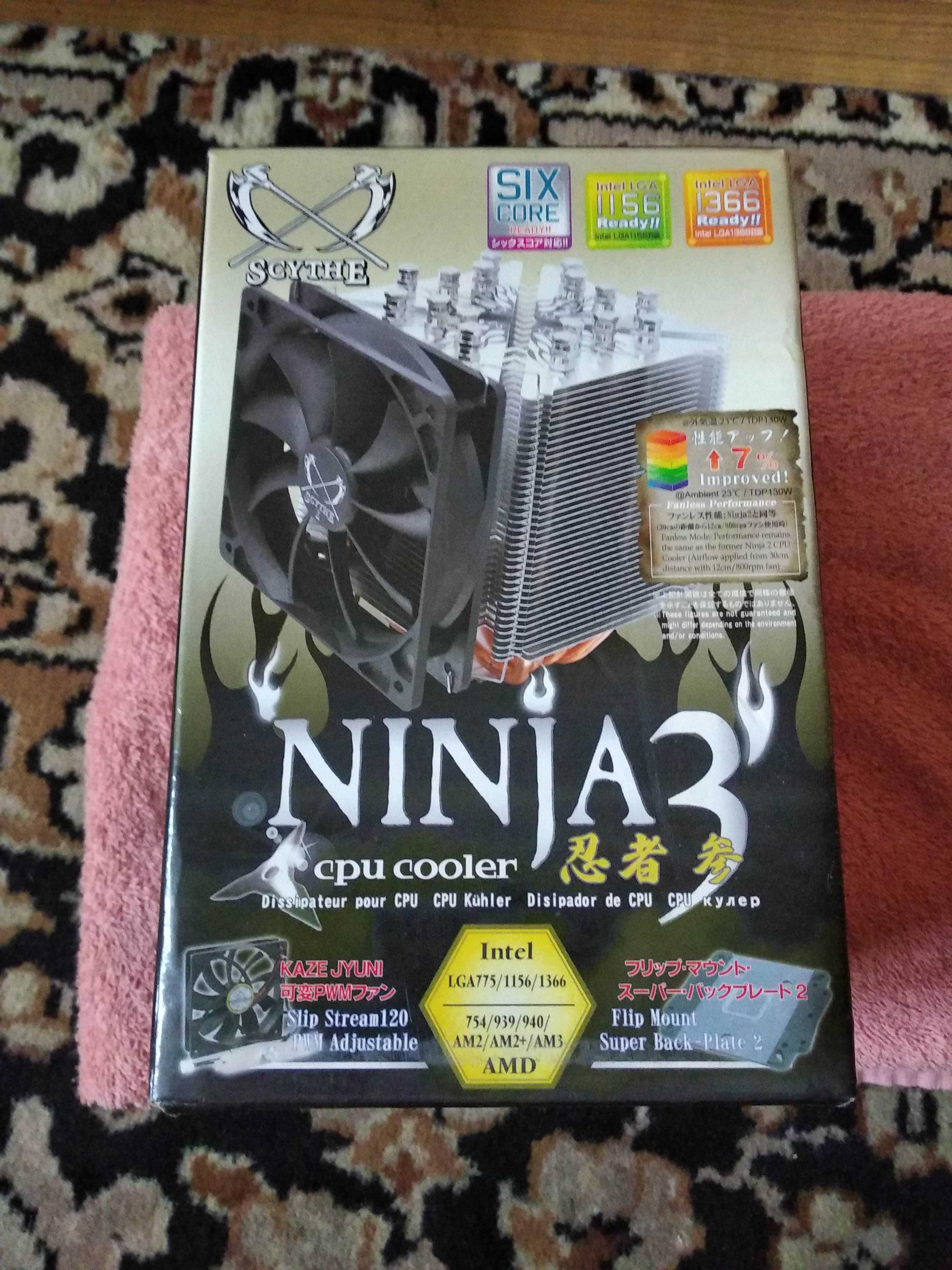 Chłodzenie CPU Scythe Ninja 3 Intel Amd