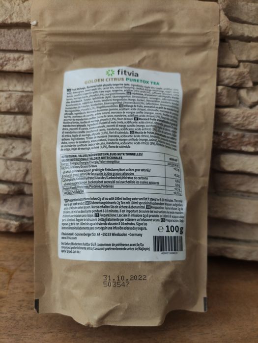 Чай детокс Ftivia