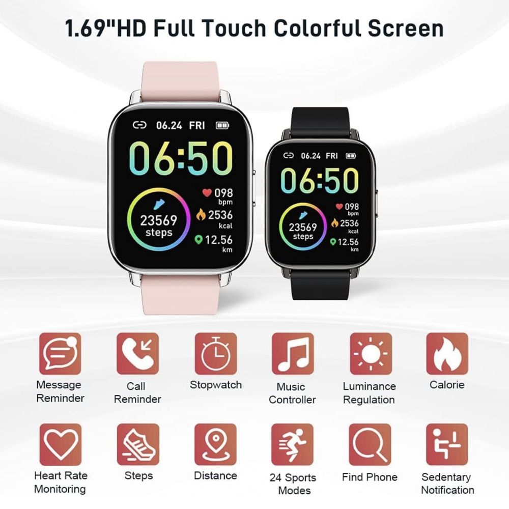 Смарт часы, фитнес-трекер Motast Smart Watch для Android iOS