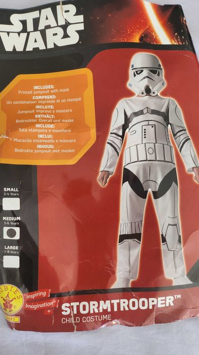 Disfarce fato Halloween Carnival Star wars