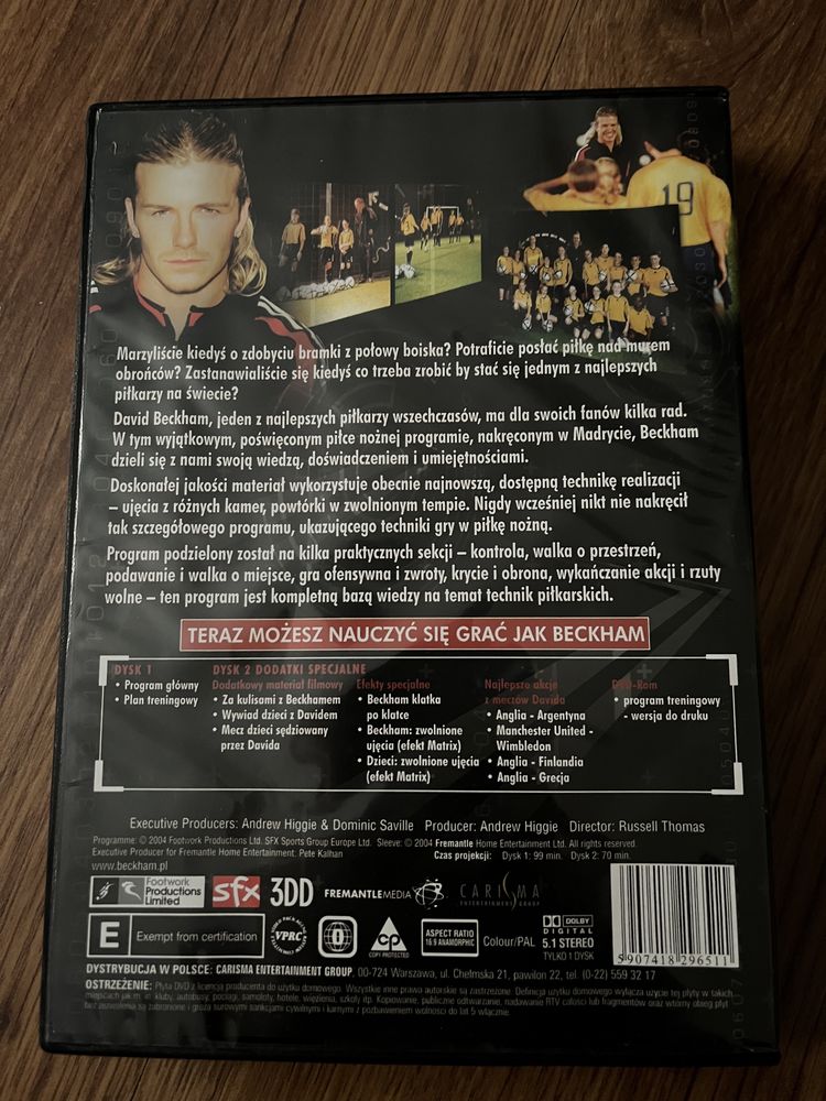 Zagraj jak Beckham - 2x DVD