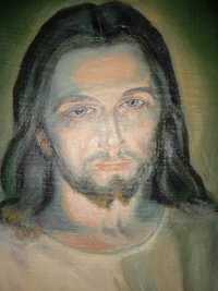 Obraz olejny Jezu ufam Tobie
