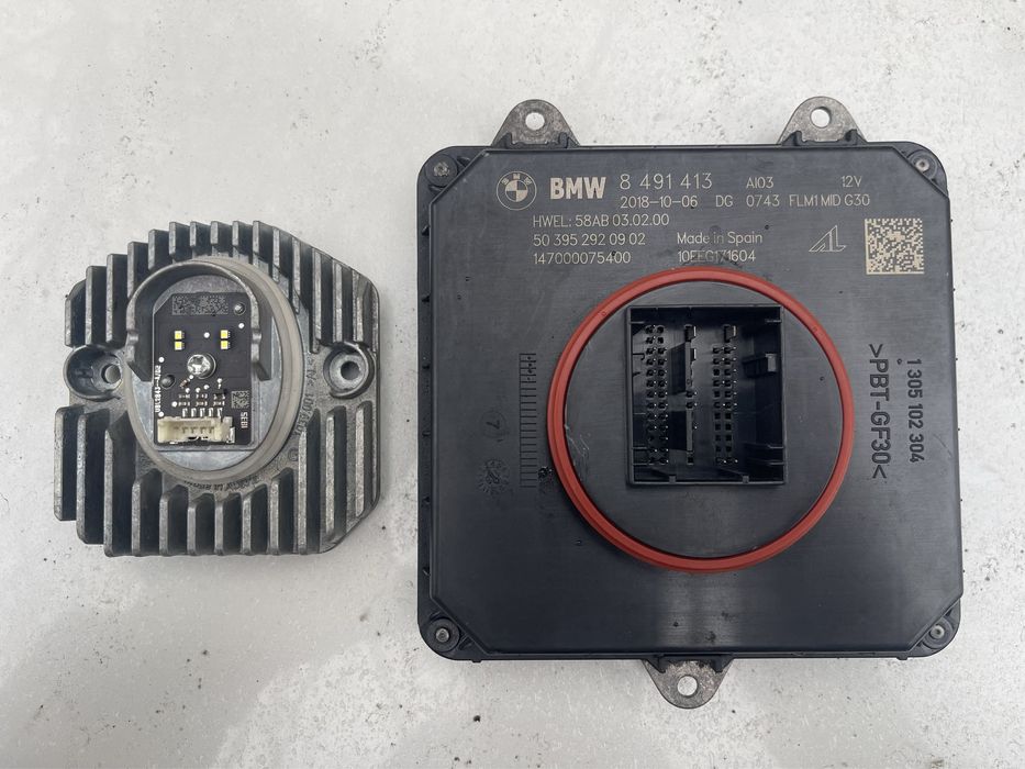 Модуль full led bmw, блок фары bmw g30 8491413