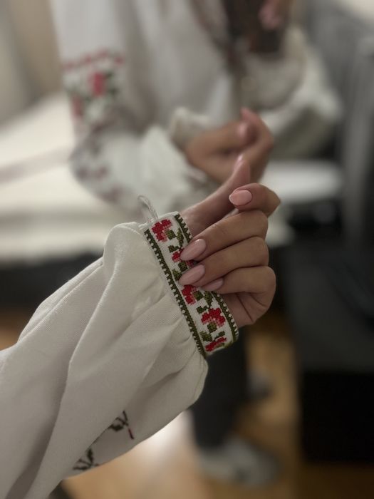 Вышиванка женская натуральный лён