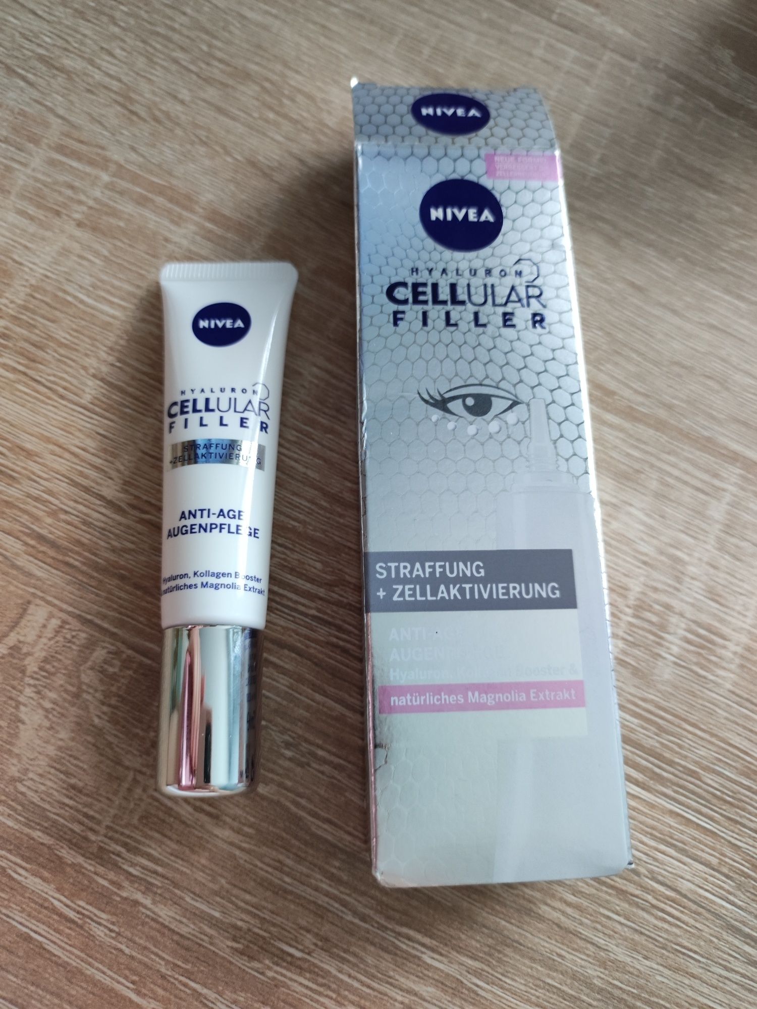 Krem Nivea Hyaluron Cellular Filler pod oczy ujędraniający