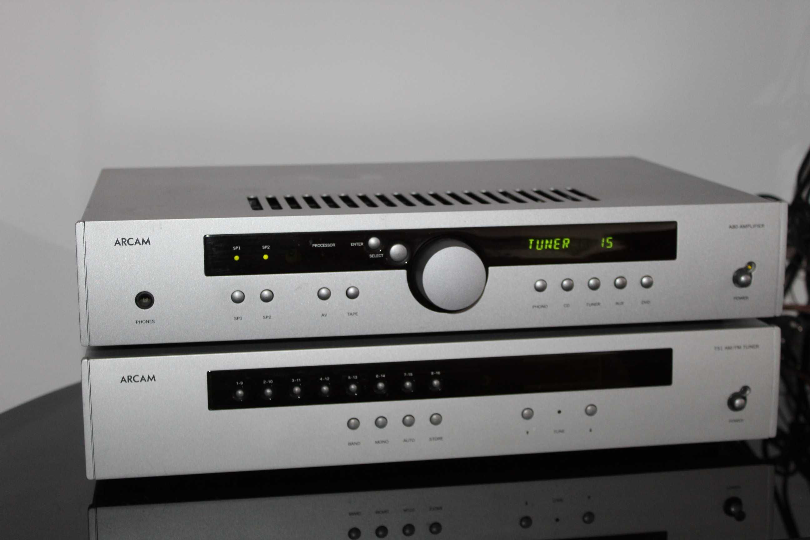 ARCAN T51 wzmacniacz i A80 tuner stereo zestaw audiofilski Wysyłka
