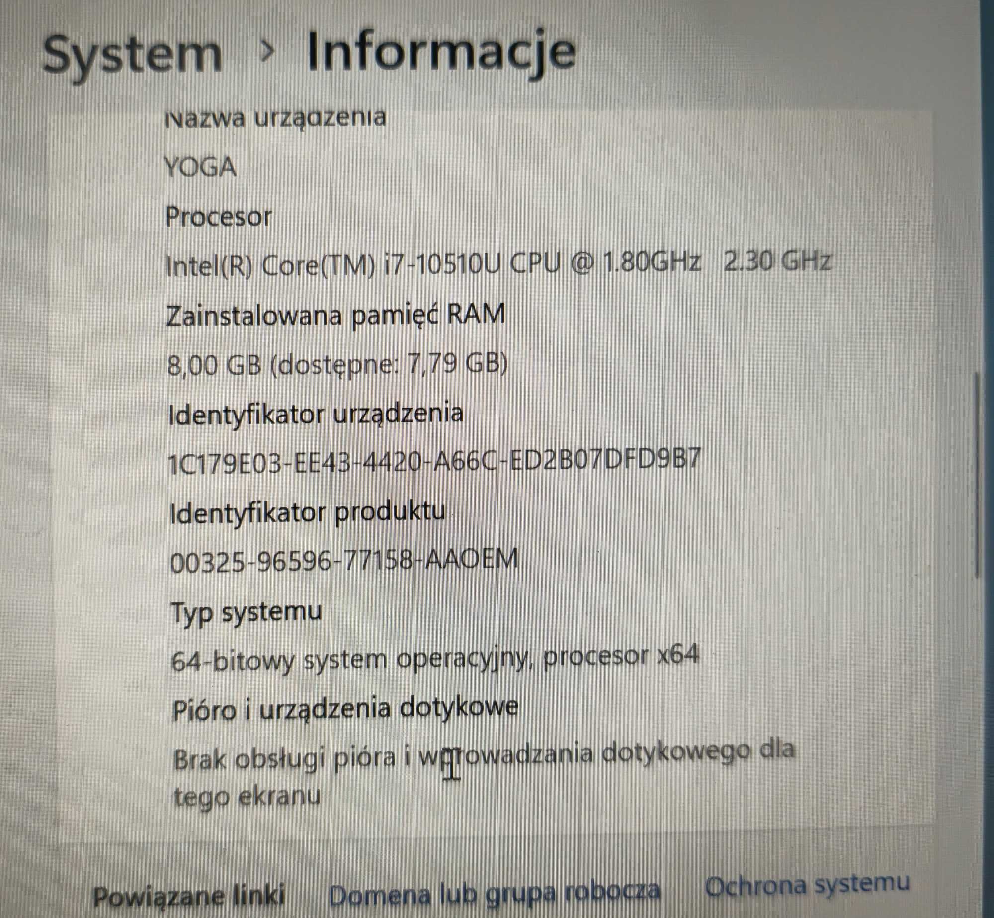 Laptop Lenovo Yoga S730 - piszczy wentylator!