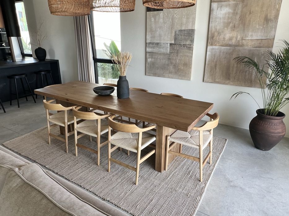 Mesa jantar / Tapete Zara Home / Quadros - TUDO NOVO