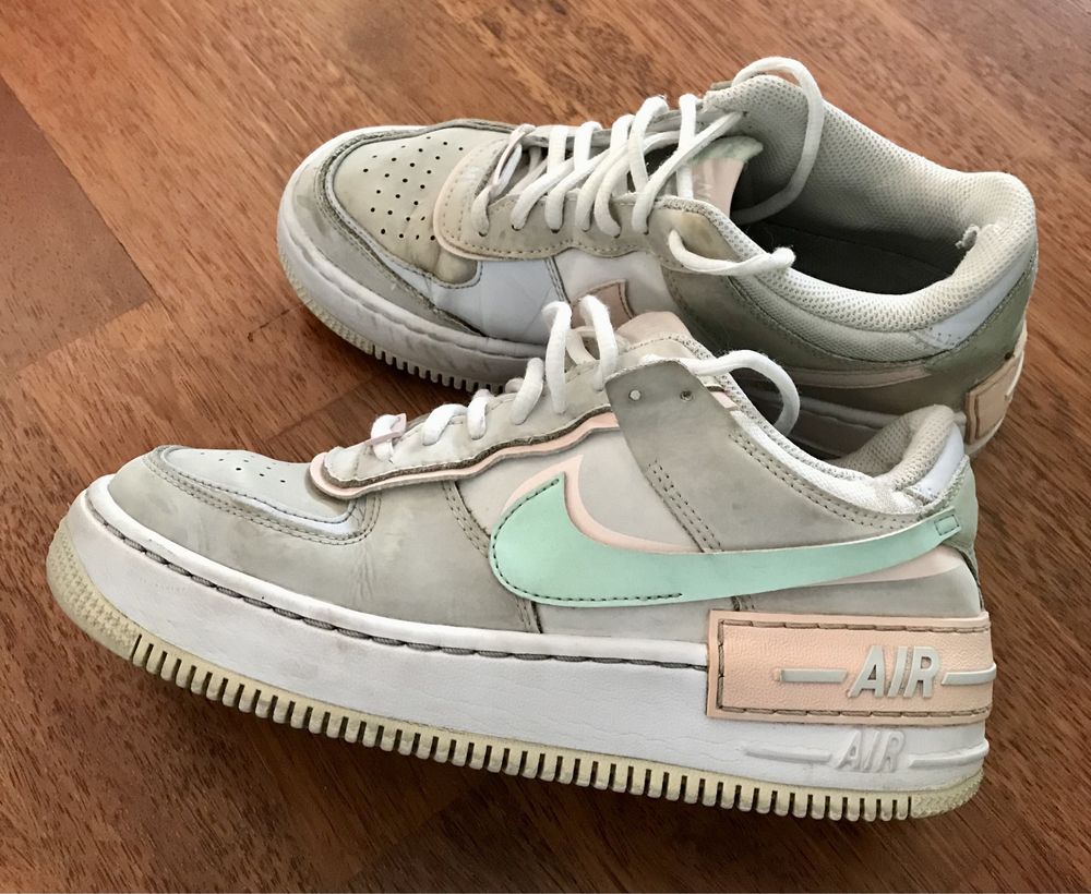 Sneakersy niskie Nike Air Force 1 shadow pastelowe roz. 39