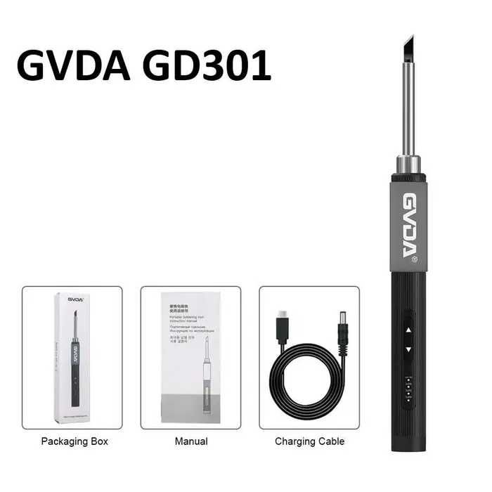 Паяльник GVDA GD301 GD300 Miniware TS101 TS-BC2, и силиконовый коврик
