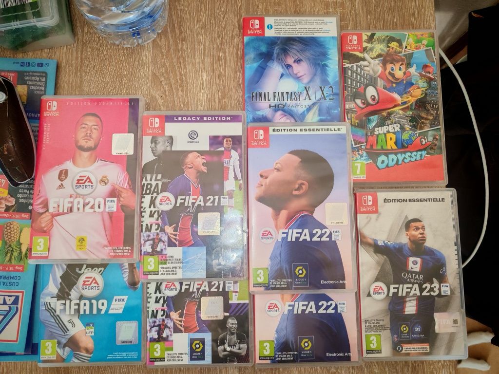 Jogos switch e comandos