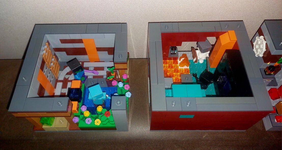 Lego Minecraft, лего майнкрафт, оригинал, минифигурки, конструктор.