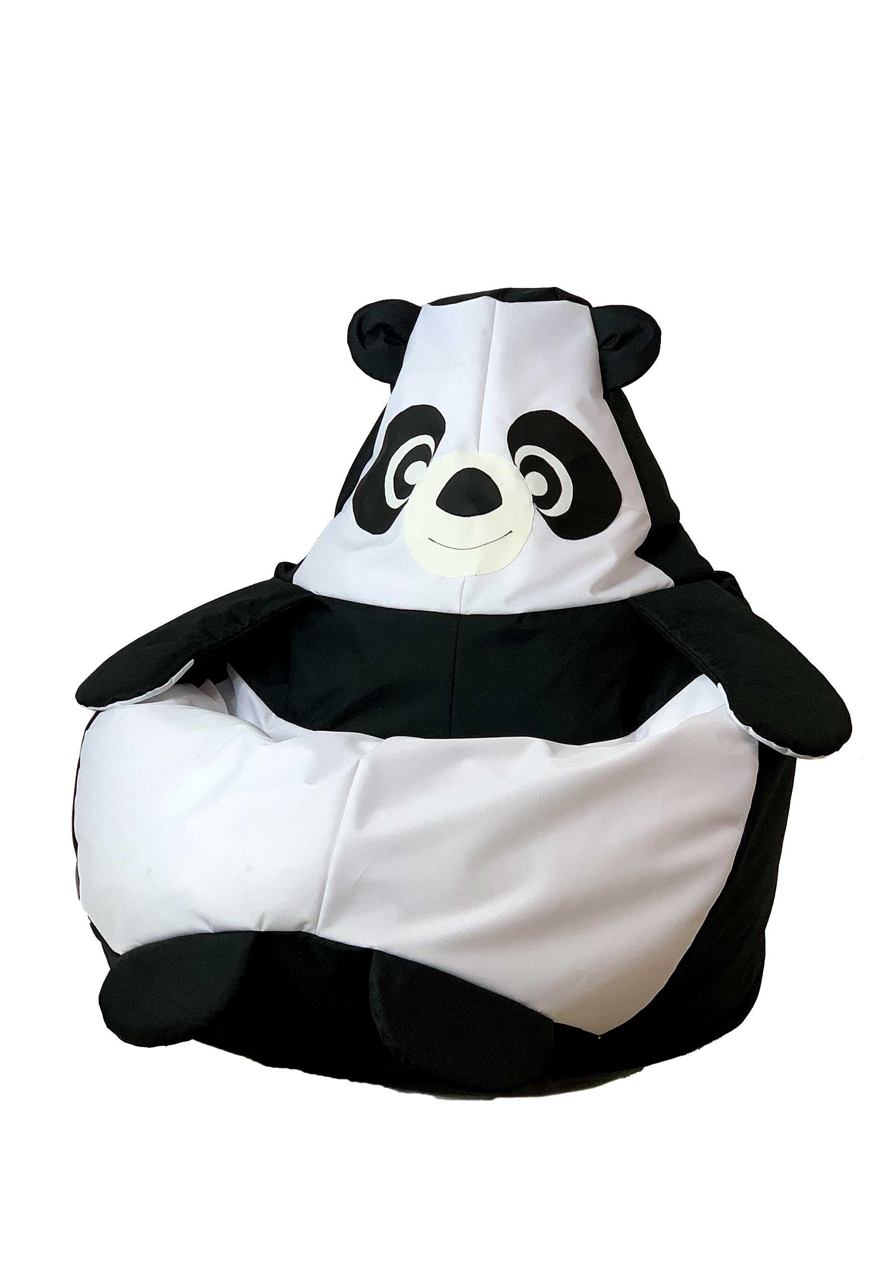 UROCZA ogromna pufa PANDA 130 x 90 XXXL prezent Dzień Dziecka, Komunia