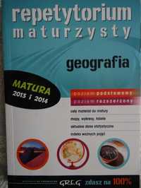 Repetytorium maturzysty - geografia. Poziom podstawowy i rozszerzony.