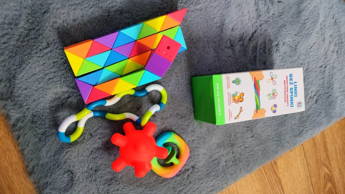 Zestaw sensoryczny dla dzieci zabawki