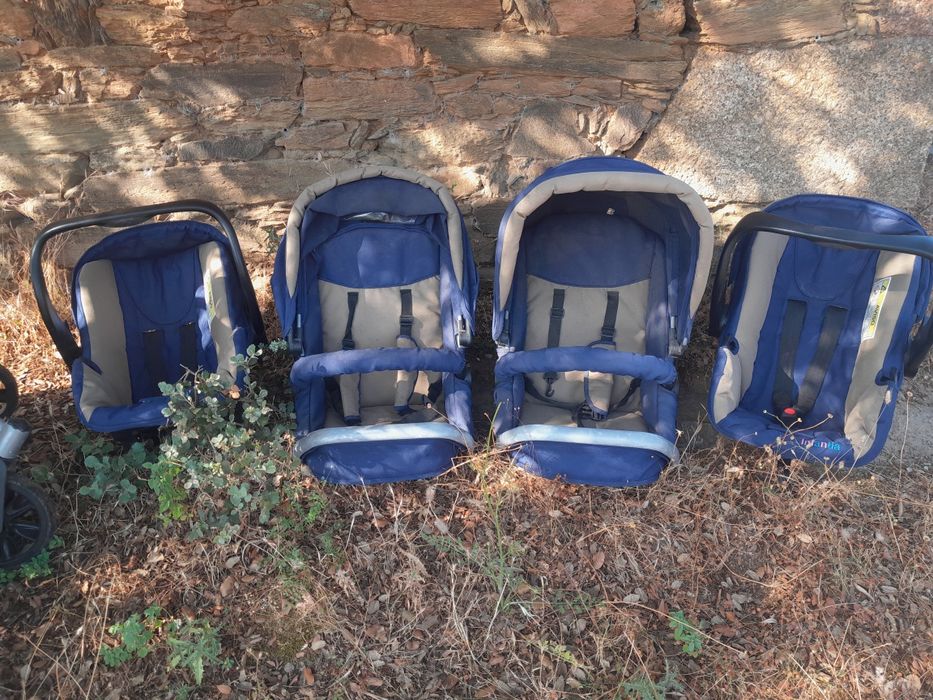 Carrinha bebés Marca Infantia para gémeos