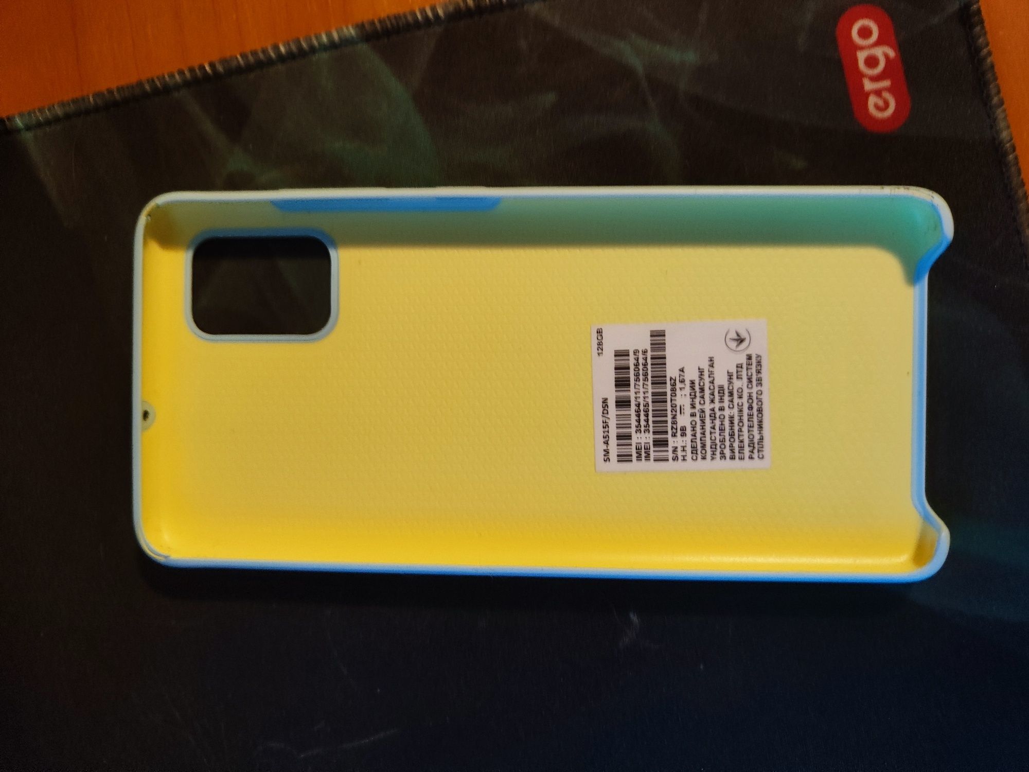 Телефон Samsung Galaxy A51 (6/128) + Чехол фирменный