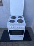 Kuchnia Mastercook biala 50 cm termoobieg elektryczna