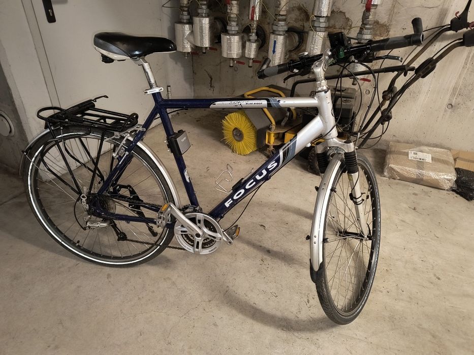 Rower męski crossowy FOCUS blue ridge koła 28 SHIMANO DEORE XT alumini